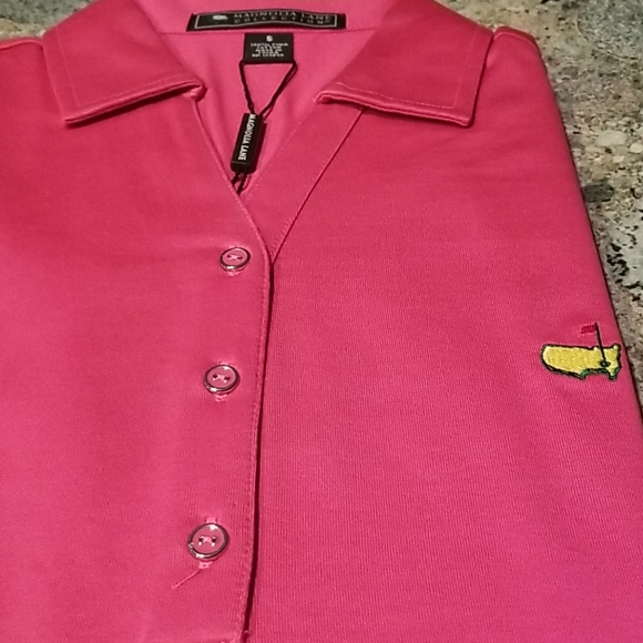 Masters Collection Ladies V-neck Golf Shirt - Picture 5 of 9